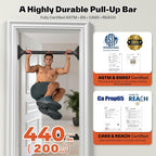 Sportneer Pull Up Bar Doorway Chin Up Bar No Screws