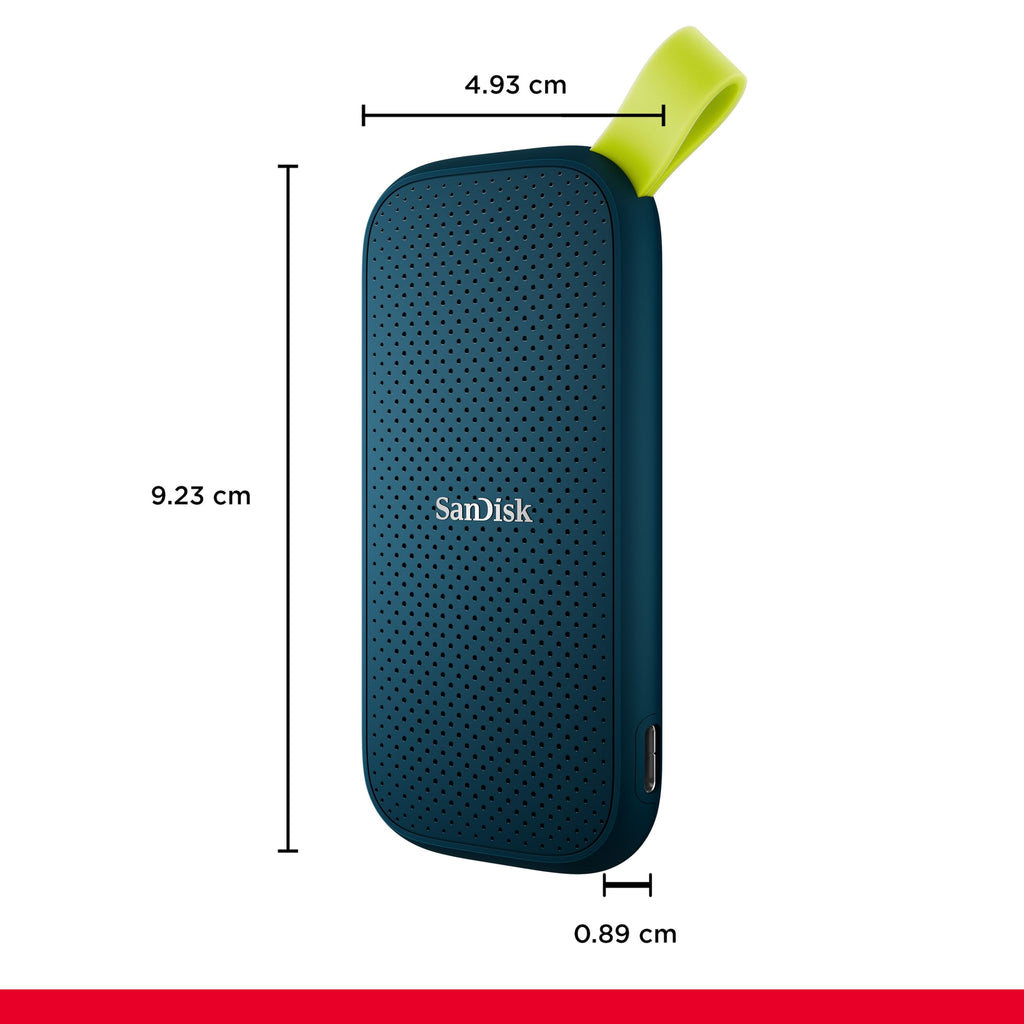 SanDisk Extreme Portable SSD 1TB - Up to 1050MB/s Read Speeds (Older Model)