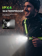Running Lights for Runners, 500LM Chest Running Light with 7 Modes