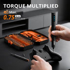 JOREST 24Pcs Precision Screwdriver Set with Torx T1 T2 T3 T5 T6 T8 T9 T15, Triwing Y00, Star P2/P5, Phillips PH00, Mini Repair Tool for PS4, Switch, Ring Doorbell, Xbox, Laptop, Glasses, Watch