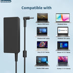 Universal 65W USB C Laptop Charger Compatible with Lenovo Thinkpad