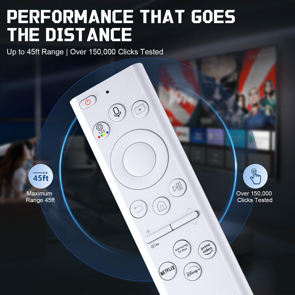 Replacement for Samsung TV Remote Control, 2-Year Warranty