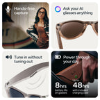Ray-Ban Meta (Gen 2) Wayfarer, Matte Black, Clear lenses