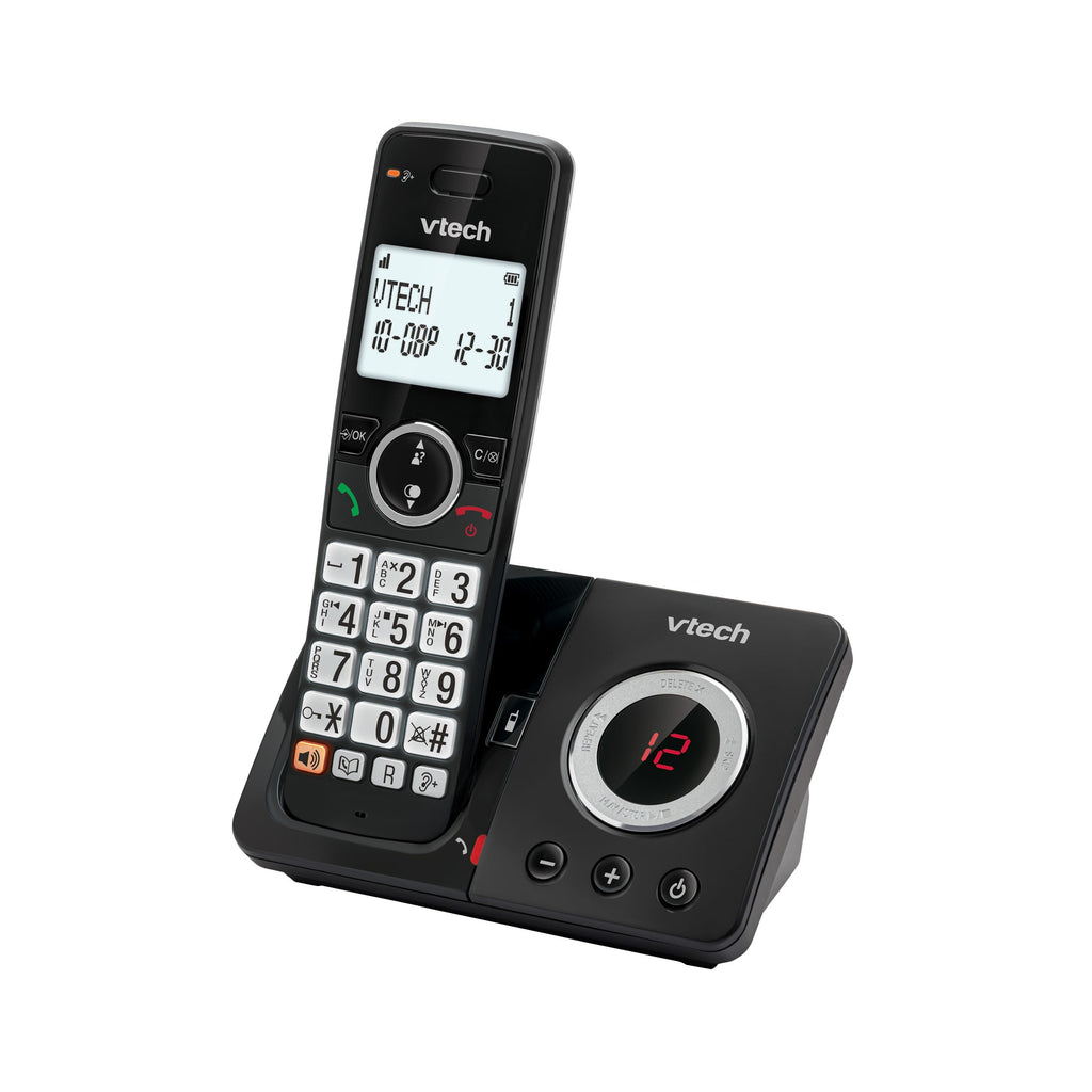 VTech EA5053 DECT Cordless Phone with Answering Machine,Nuisance Call Blocker, Volume Booster, Easy-to-Read Backlit Display, 18 Hours Talk-time, Handsfree Speakerphone, 4-Handset