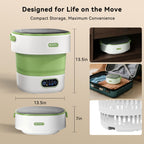 Portable Foldable Washing Machine -20l Mini Washer For Deep Cleaning