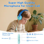 Candy Bila Wired Kids Headphones for School, Over-Ear for Boys Girls