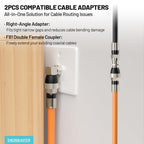 energeaster 10FT RG6 Coaxial Cable with Waterproof Rubber Boot, Black