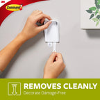 Command Large Canvas Hanger, White, 1 Hook and 2 Adhesive Strips