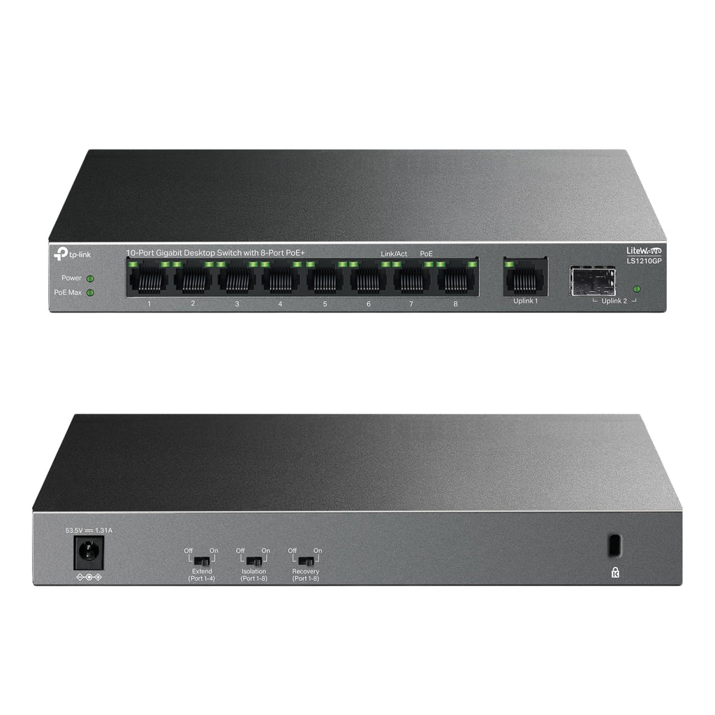 TP-Link LS1005G 5-Port Gigabit Network Switch, Ethernet Splitter