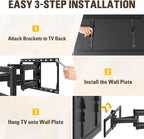 Mounting Dream Full Motion TV Wall Mount for 42-90 Inch TV up to 154lbs