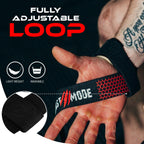 BEAST RAGE Weight Lifting Straps Fitness Padded Cotton Wrist Support Gel Advanced Grips Dumbbell Bar Wraps Heavy Duty Gym Bodybuilding Straps Power Deadlift Barbells Non Slip Exercise