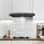 36 in. Delta Coll Ducted Under Cabinet Range Hood, Mesh Filters, Stainless