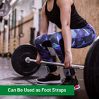 Slim Panda Ankle Straps for Cable Machines, Cable Kickback Ankle Cuffs