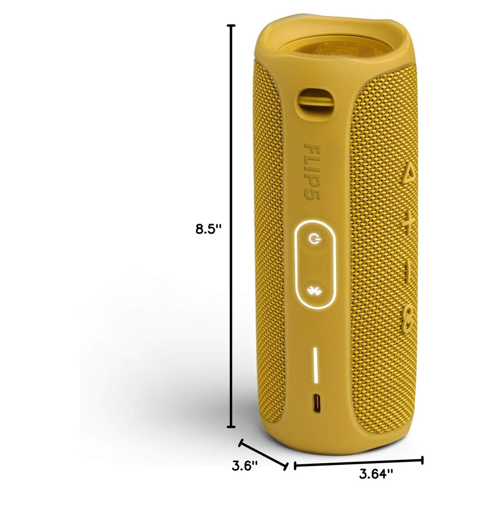 JBL FLIP 5, Waterproof Portable Bluetooth Speaker, Black, Small
