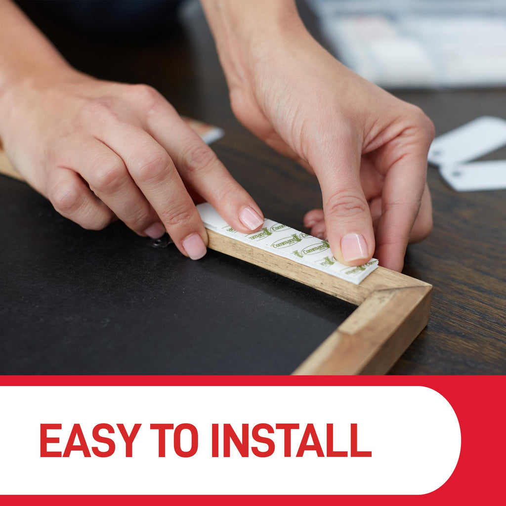 Command Large Canvas Hanger, White, 1 Hook and 2 Adhesive Strips
