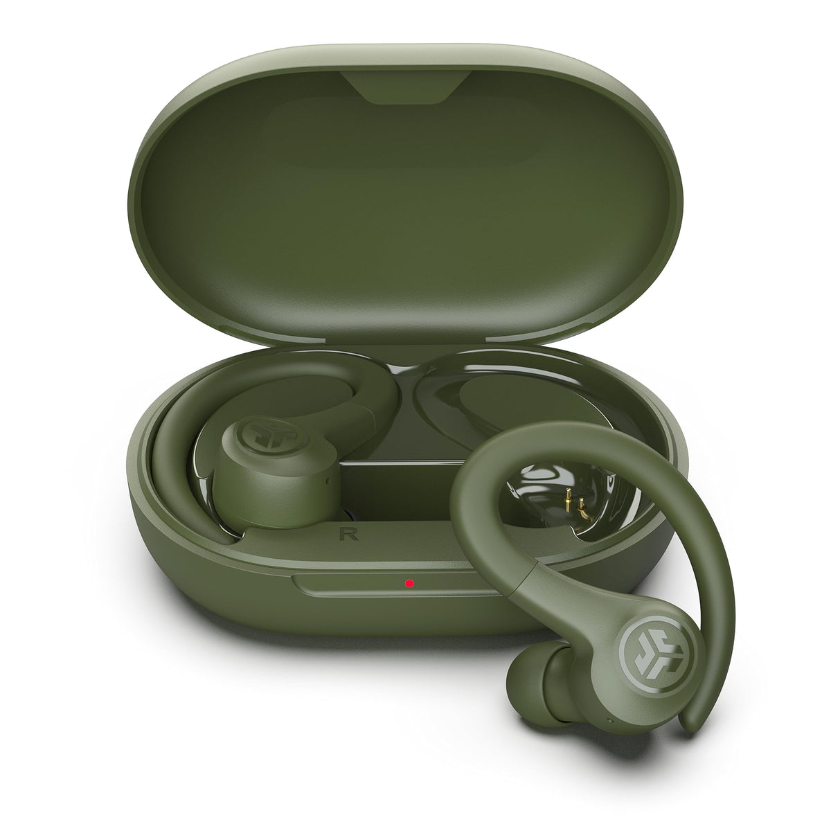 JLab, Go Sport+, True Wireless Workout Earbuds, Bluetooth Sport Earbuds, Clear Calling, Sand