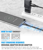 2-Pack 1M USB C Cable 3.1A Fast Car Charger Cable Compatible for iPhone 17 air 16 15 Plus Pro Max, Samsung Flip/Fold 7 6 5 4 3 S26 S25 S24 S10 S20 S21 S22 S23 A16/15/14/13/12 A35/A34 A56/55/54, Pixel