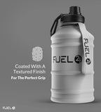 Fuel24 Stainless Steel Jug - 1.3 or 2.2 Litre Water Bottle - Extra Strong, BPA Free, Leak Proof - Large Gym Sports Bottle, 1.3L, 2.2L, Metal Bottle - Colour Options