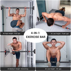Sportneer Pull Up Bar Doorway Chin Up Bar No Screws
