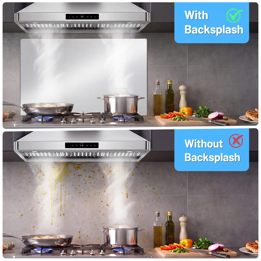 42 inch Range Hood Under Cabinet 1200 CFM Stainless Steel Stove Vent Hoods