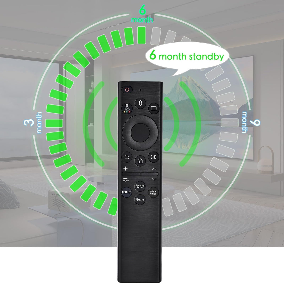 Replacement for Hisense Smart Google TV Voice Remote Control