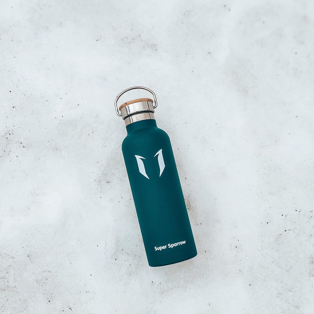 Sparrow Insulated Water Bottle W/Straw -Metal Water Bottles-500ml&750ml&1L