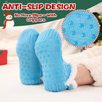 Niorasen Fluffy Slipper Socks Women Men, Winter Gift for Her, UK 4-9