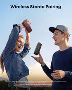 Anker soundcore 2 Portable Bluetooth Speaker, 24-Hour Playtime, IPX7
