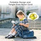 Candy Bila Wired Kids Headphones for School, Over-Ear for Boys Girls