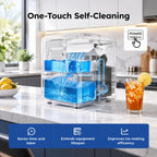 Ice Maker Countertop, 26.5 lbs/Day, 8 Bullet Fast Ice in 6 Mins