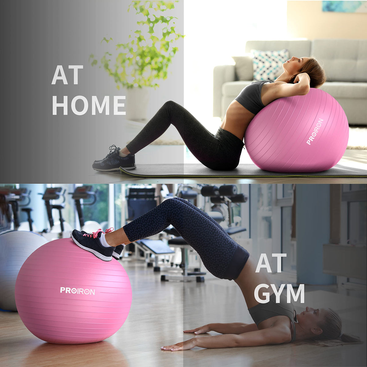 PROIRON Extra Thick Exercise Pregnancy Ball 55cm 65cm 75cm