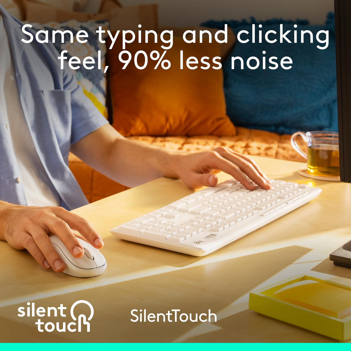 Logitech MK295 Silent Wireless Mouse & Keyboard Combo