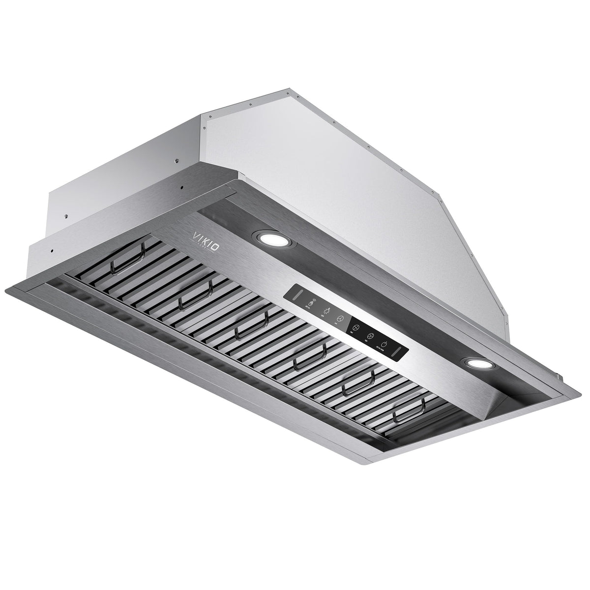 VIKIO HOME 30 Inch Range Hood Insert, 980 CFM, Dual-Intake, Gesture & Touch