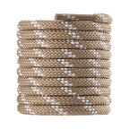 CCSOFTIME Round Work Boot Laces - Heavy Duty, Thick Replacement Laces for Men, Women, Adults - Walking, Hiking, Steel Toe, Safety, Hunting Boots
