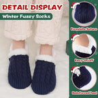 Niorasen Fluffy Slipper Socks Women Men, Winter Gift for Her, UK 4-9