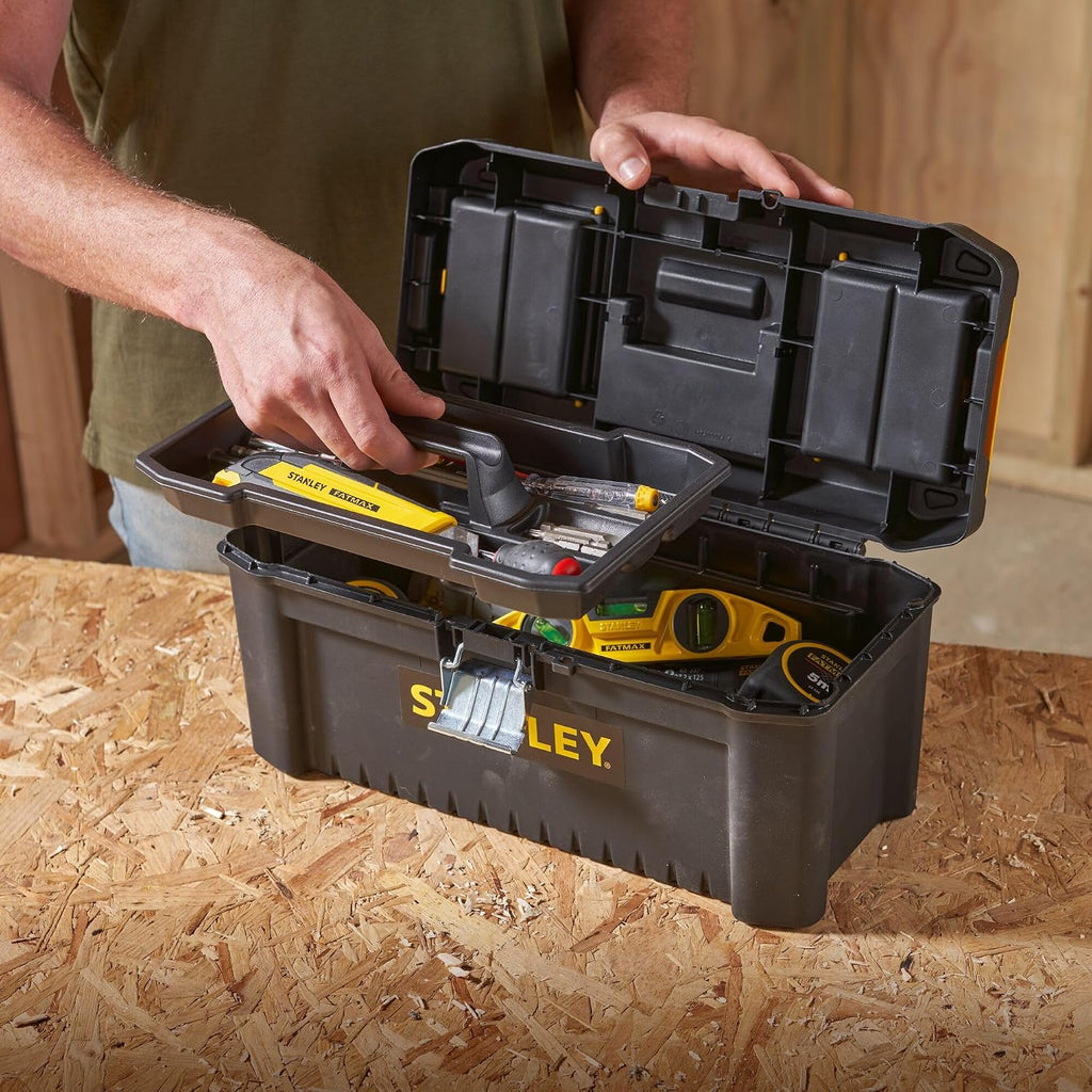 STANLEY 16in Essential Lightweight Tool Box, STST1-75518