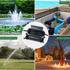 [3 Pack] Flemoon Outdoor Extension Cord Safety Cover with Waterproof Seal