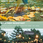 [3 Pack] Flemoon Outdoor Extension Cord Safety Cover with Waterproof Seal
