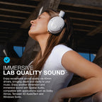 JLab JBuds Lux ANC Wireless Over-Ear Headphones, Mauve