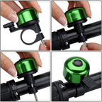 Bike Bell Bicycle Bell with Loud Crisp Clear Sound, Road and Mountain Bike Bell Adults Kids(8 colors)