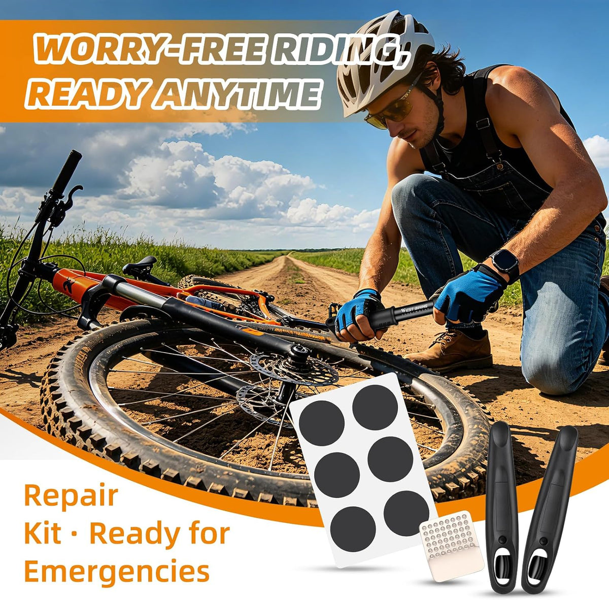Bicycle Pump Mini Bike Pump Aluminum Alloy Cycle Pump for Presta & Schrader Valve, Portable Lightweight Bike Tyre Pump Fast Tyre Inflation Mini Air Pump For Mountain Road Bike Ball Pump