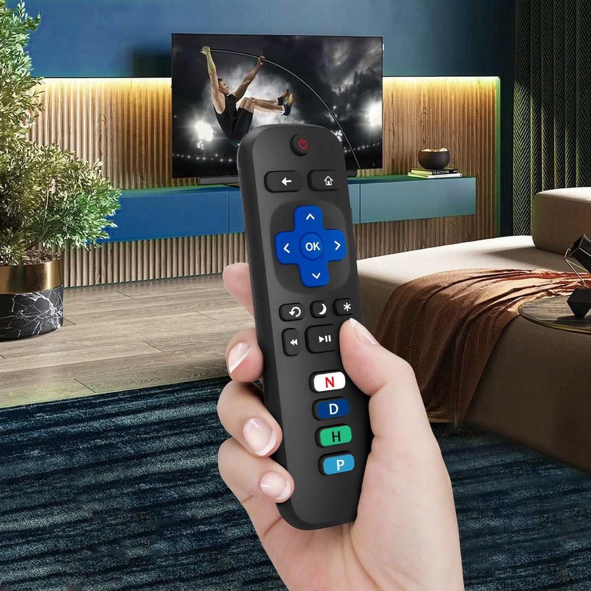Replacement for Apple-TV-4K-Remote, Remote Control for Apple TV 4K/HD