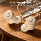 TOZO T10 Wireless Earbuds Powerful Bass Stereo Wireless Charging, APP, IPX8