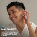 JLab Go Air Pop+ Earbuds, Dual Connect, EQ3 Sound, Black