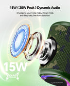 Portable Bluetooth Speaker Gift Ideas: Outdoor Travel Essentials Waterproof