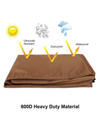iBirdie Outdoor TV Cover 52 to 55 inch Weatherproof and Waterproof