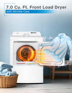 BLACK+DECKER 2.65 Cu. Ft. Portable Dryer, 8.8 lb. Capacity, BCED26, White