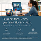 Dell 27 Monitor S2725QC, 4K UHD IPS, 120Hz, 99% sRGB, 4ms, FreeSync Premium