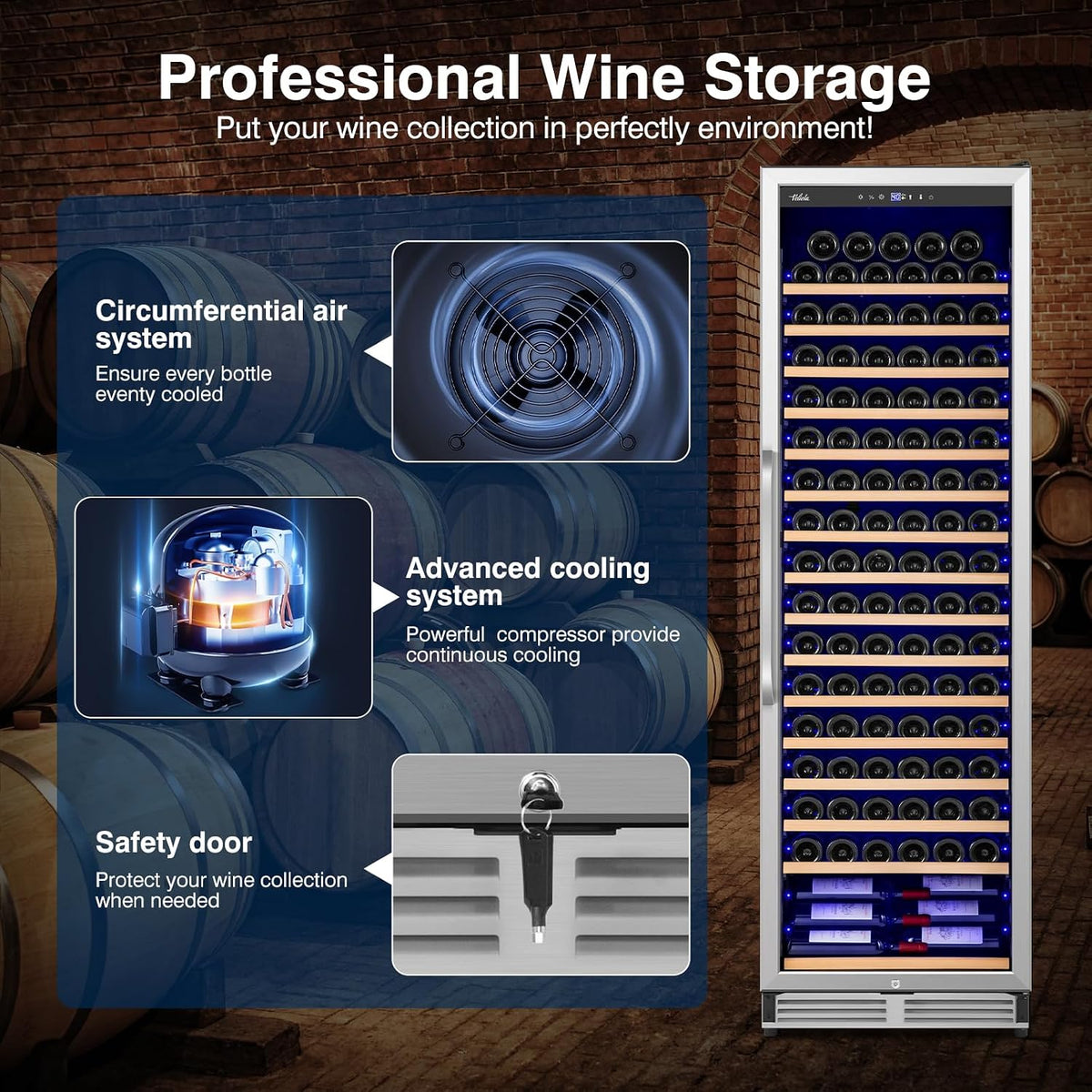 Mini Beverage Refrigerator Cooler -Small Beverage Fridge 1.4cu.ft