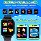 Kids Smart Watches Girls Age 5-12, 26 Games High-Resolution Touchscreen Kids Watch with Video Camera Music Player Pedometer Flashlight 12/24 hr Educational Toys Birthday Gifts for Girls Ages 6 7 8